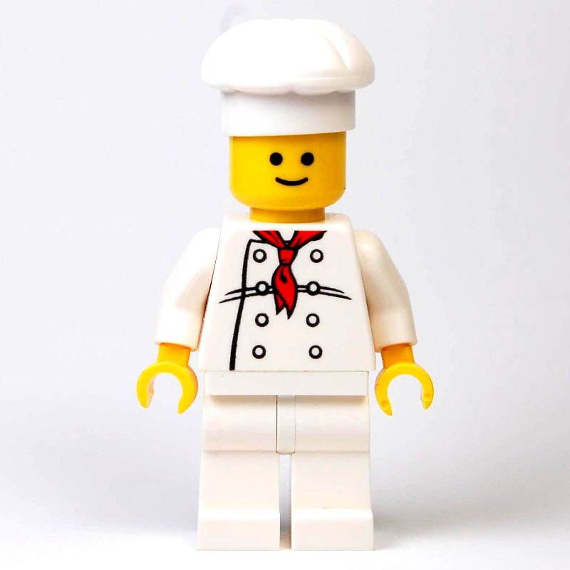 fig-016583 – Chef - White Torso, White Legs, White Hat