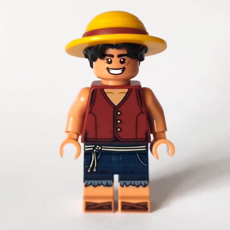 fig-016624 – Monkey D. Luffy, Hat, Open Mouth