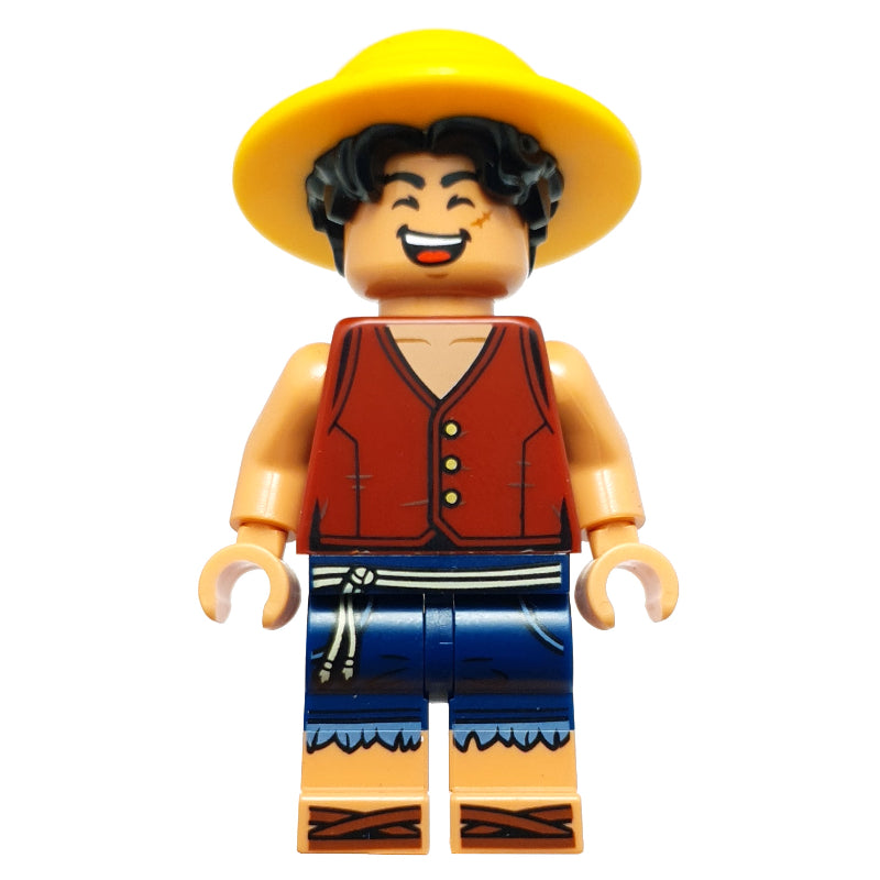 fig-016647 – Monkey D. Luffy, Hat, Closed Mouth