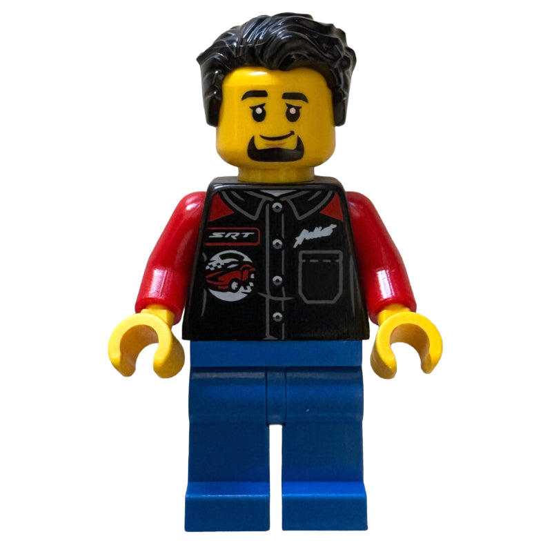 fig-016657 – Driver, Black Vest, Blue Legs, Black Hair