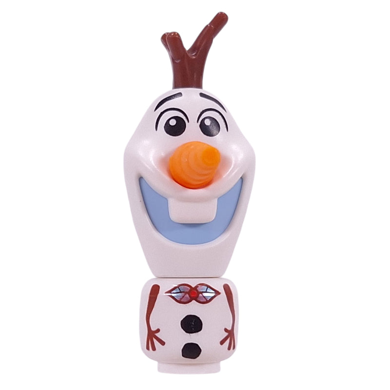 fig-016730 – Olaf - Microdoll, 28621 Body, Stick Hair, Bright Light Blue Mouth