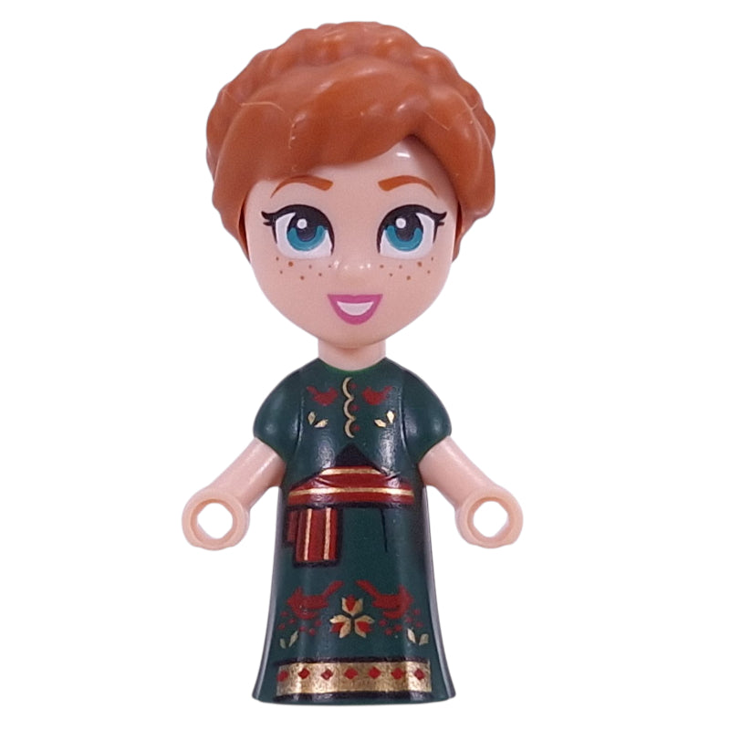fig-016734 – Anna - Microdoll, Dark Green Dress