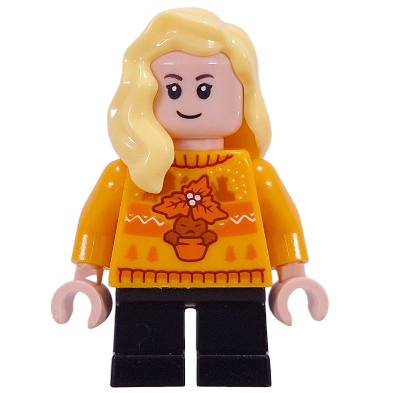 fig-016776 – Hannah Abbott, Bright Light Orange Sweater