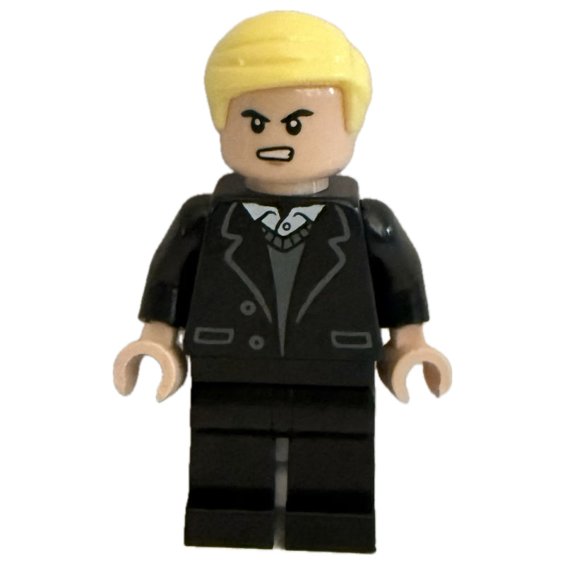 fig-016797 – Draco Malfoy, Black Coat, Long Legs