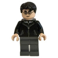 fig-016799 – Harry Potter, Black Coat, Long Dark Bluish Grey Legs