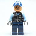 fig-016820 – Security Guard, Black Vest, Dark Blue Legs