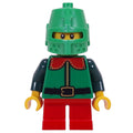 fig-016887 – Elf - Green Torso, Red Legs, Knight Helmet