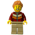 fig-016928 – Dark Red Torso, Dark Tan Legs, Medium Nougat Hair
