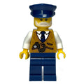 fig-016930 – Conductor, Pearl Gold Torso, Dark Blue Legs, Cap