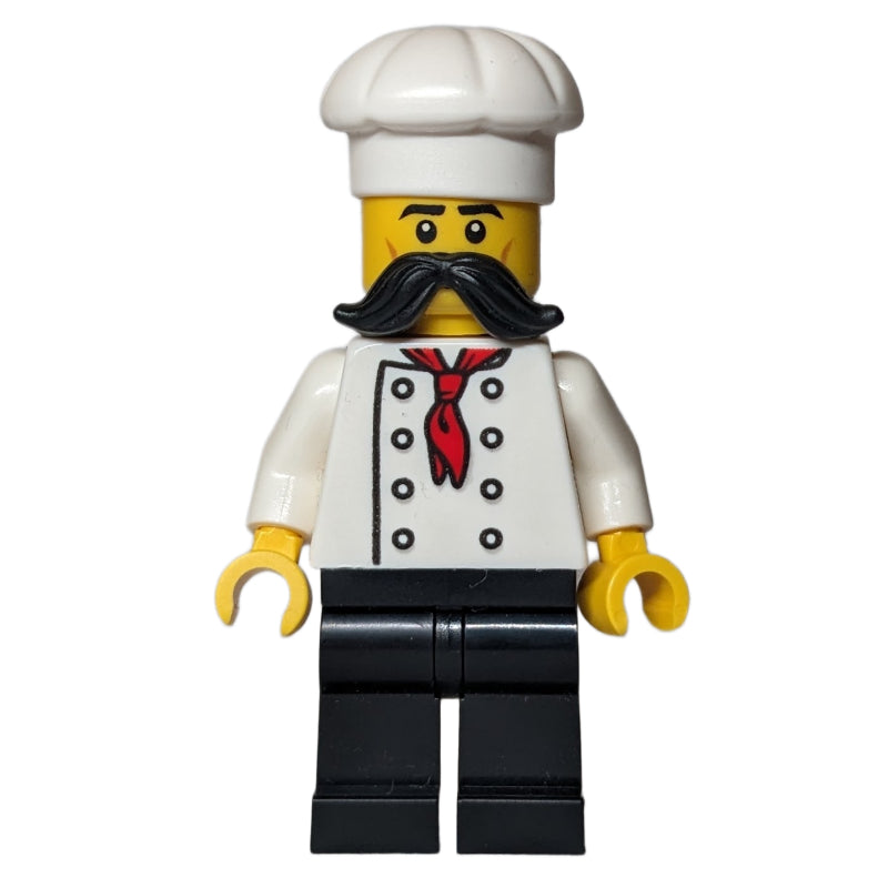 fig-016985 – Chef, Black Legs, Black Moustache