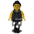 fig-016988 – Woman, Black Dress, Ghost Legs