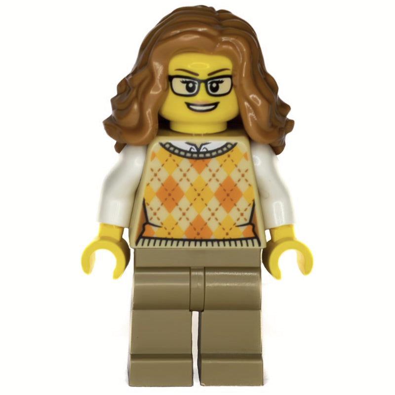 fig-017030 – Tan Torso, Sweater, Dark Tan Legs, Medium Nougat Hair