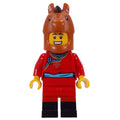 fig-017041 – Horse Costume, Red Torso, Red/Black Legs