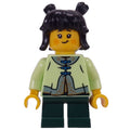 fig-017042 – Kid, Yellowish Green Torso, Dark Green Legs, Black Hair