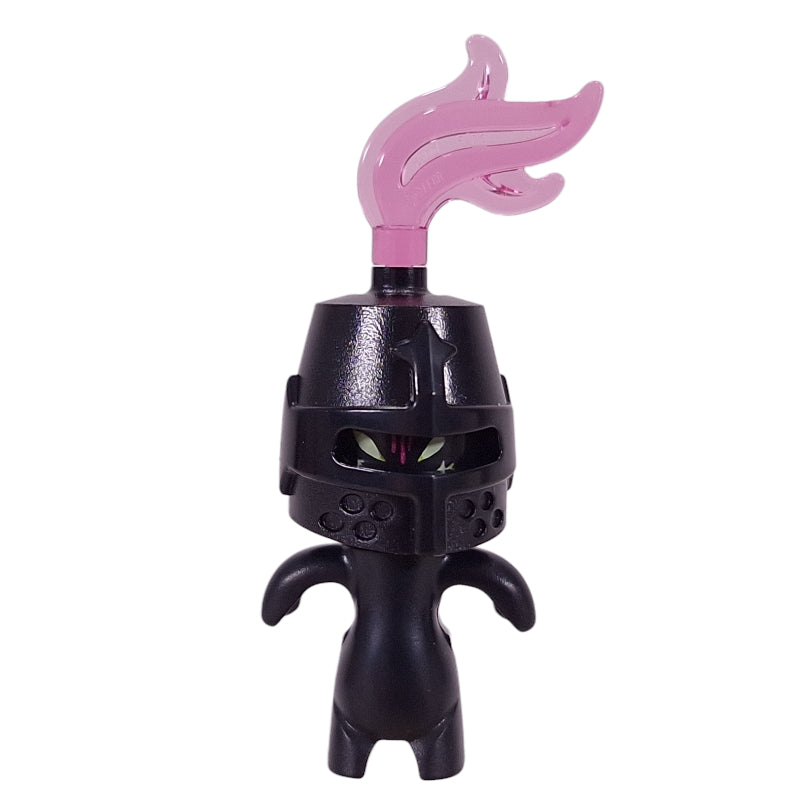 fig-017065 – Grimspawn, Knight Helmet, Trans-Pink Plume