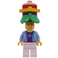 fig-017249 – Bright Light Blue Torso, White Legs, Hamburger Hat